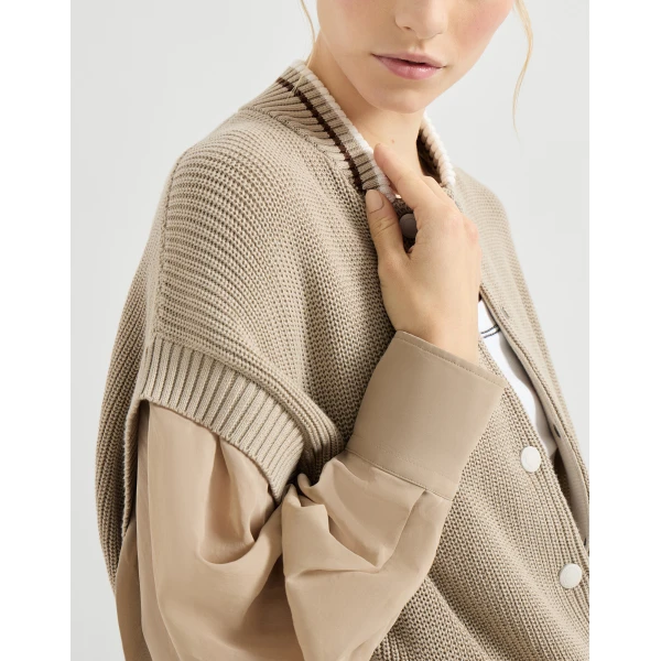 Brunello Cucinelli Cotton cardigan, view 4