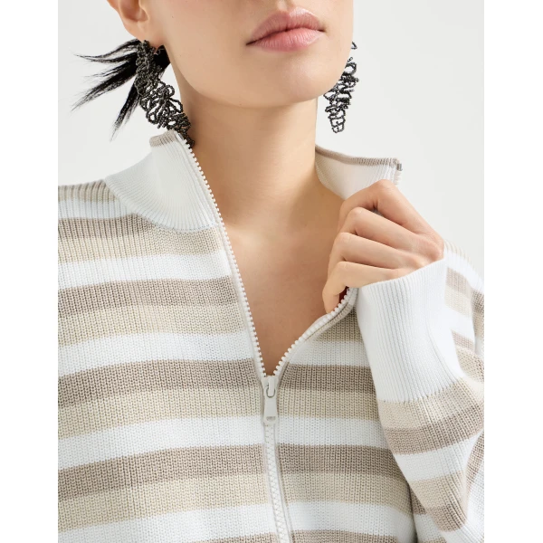 Brunello Cucinelli Cotton cardigan, view 4