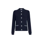 Brunello-Cucinelli-Cotton-cardigan-in-Blue53276_nobg Brunello Cucinelli Cotton cardigan in Blue