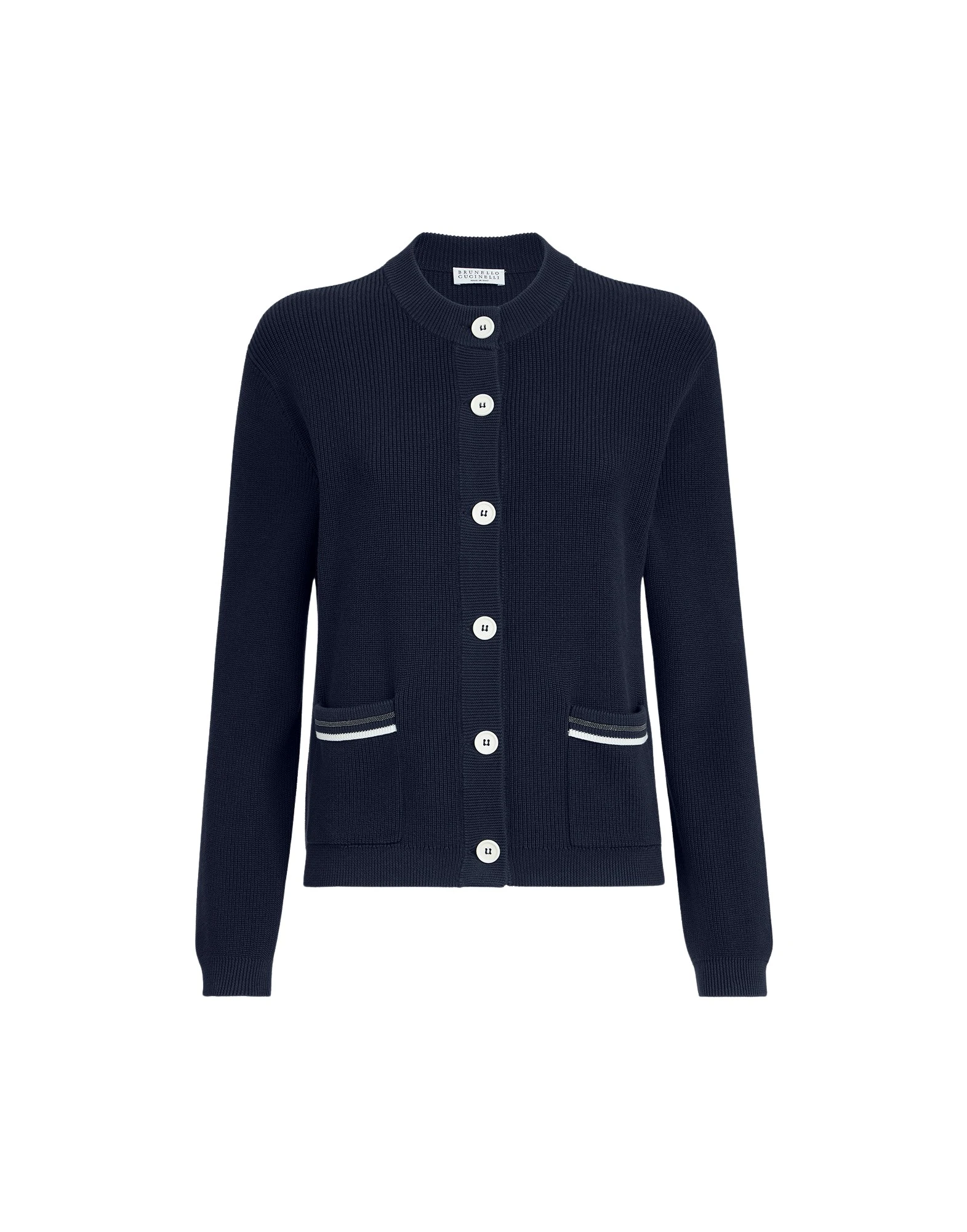 Brunello Cucinelli Cotton cardigan in Blue