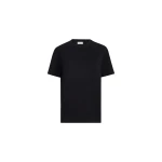 Brunello Cucinelli Cotton jersey T-shirt in Black Top