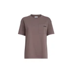 Brunello Cucinelli Cotton jersey T-shirt in Brown Top