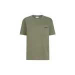 Brunello Cucinelli Cotton jersey T-shirt in Olive Top