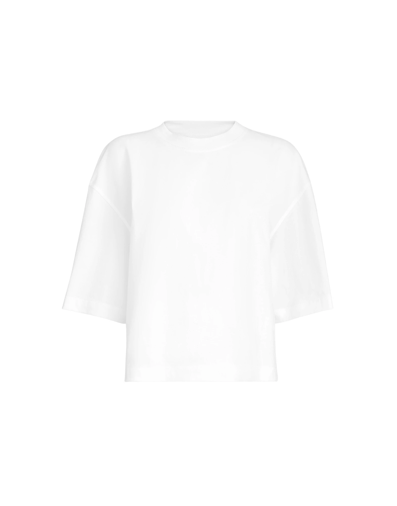 Brunello Cucinelli Cotton jersey T-shirt in White Top