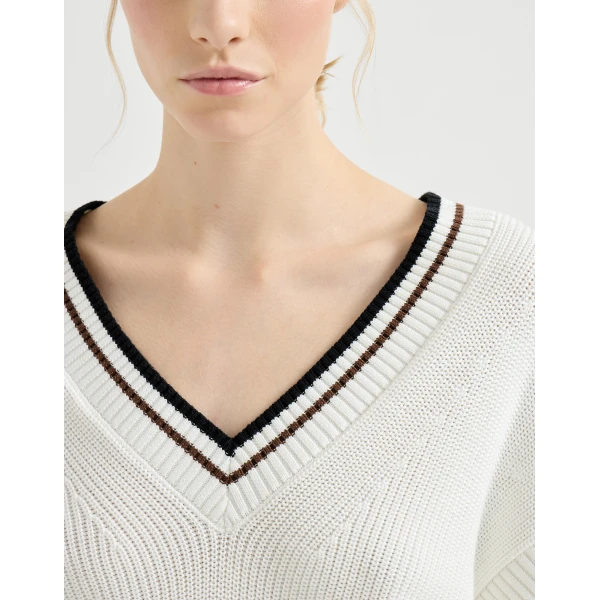 Brunello Cucinelli Cotton sweater, view 4