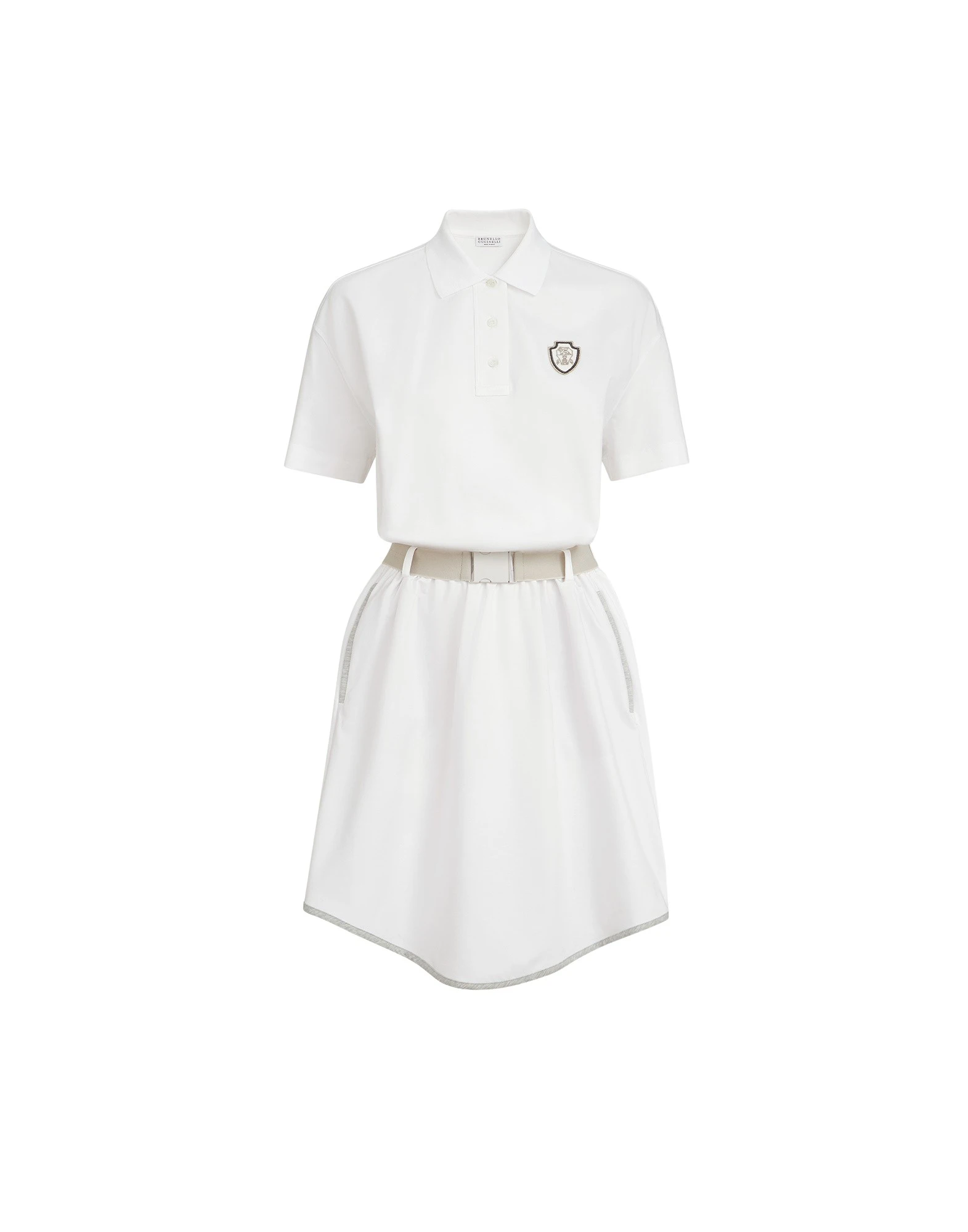 Brunello-Cucinelli-Couture-interlock-mini-dress-with-logo62932_nobg Brunello Cucinelli Couture interlock mini dress with logo