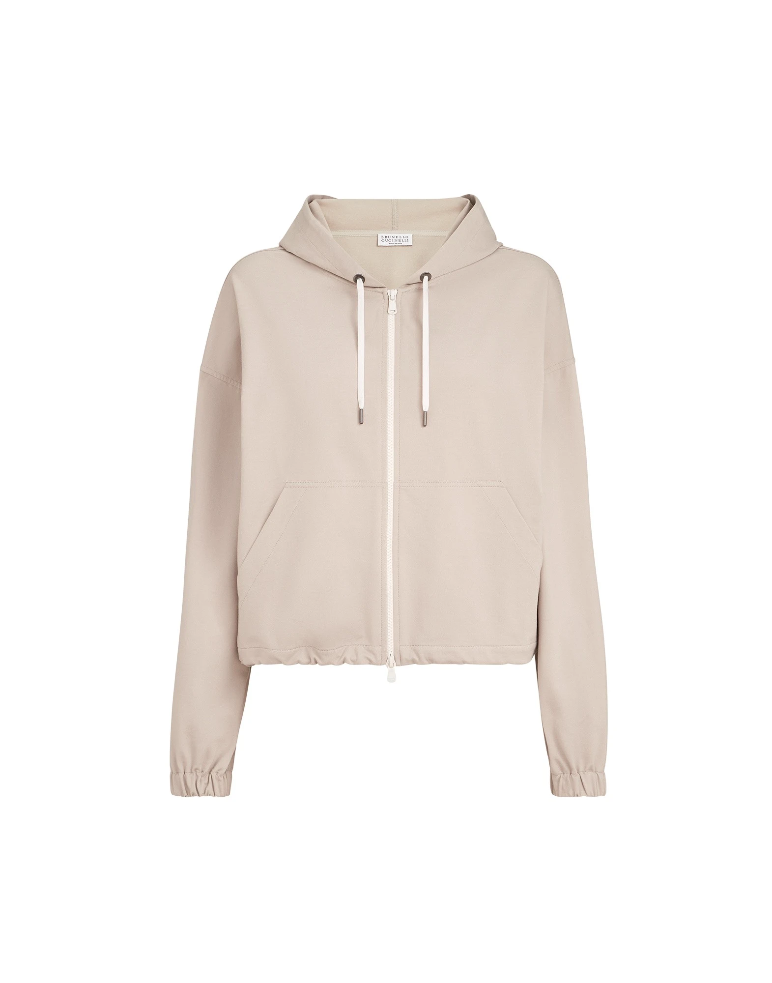 Brunello Cucinelli Couture interlock sweatshirt in Beige Jacket