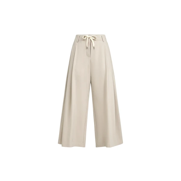 Brunello Cucinelli Couture interlock trousers in Beige