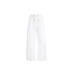 Brunello Cucinelli Couture interlock trousers in White