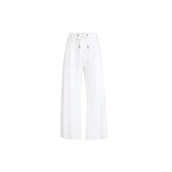 Brunello Cucinelli Couture interlock trousers in White