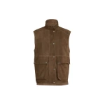Brunello Cucinelli Couture suede vest in Brown