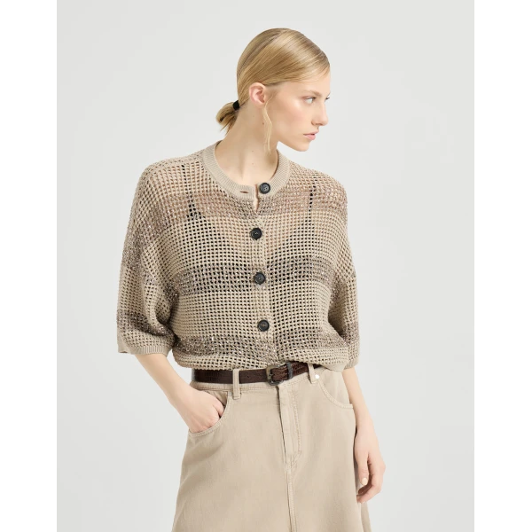 Brunello Cucinelli Cropped cardigan, view 2