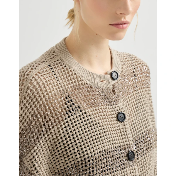 Brunello Cucinelli Cropped cardigan, view 4