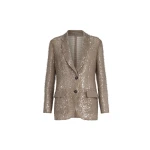 Brunello-Cucinelli-Dazzling-Embroidery-blazer-in-Rope15216_nobg Brunello Cucinelli Dazzling Embroidery blazer in Rope