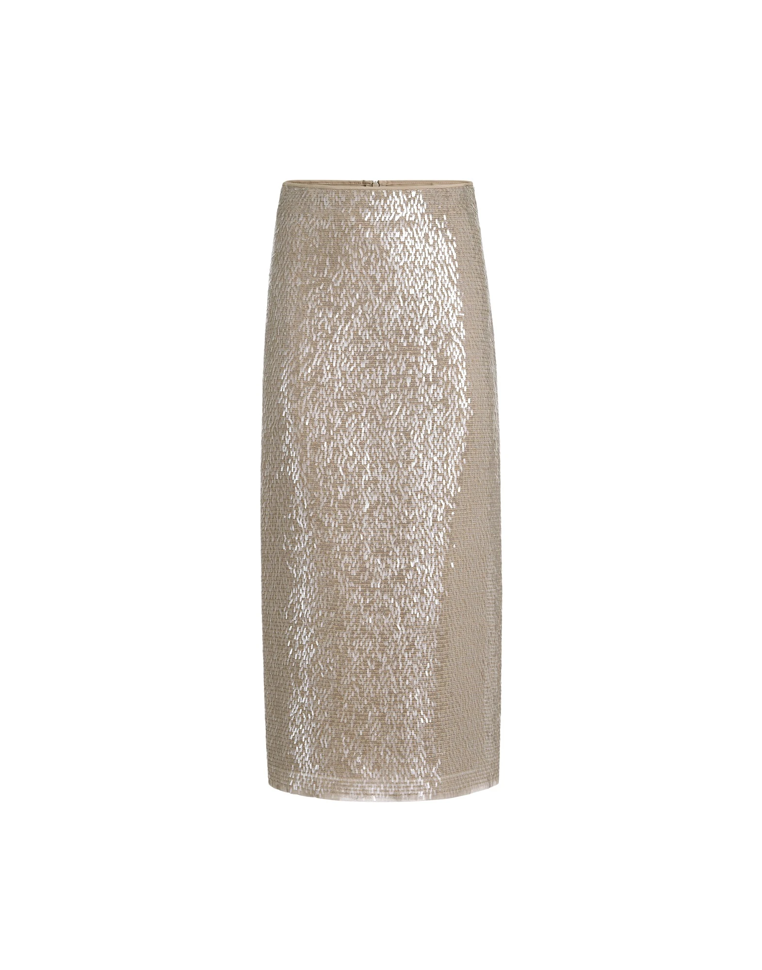 Dazzling Embroidery skirt in Rope