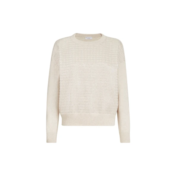 Brunello Cucinelli Dazzling Embroidery sweater