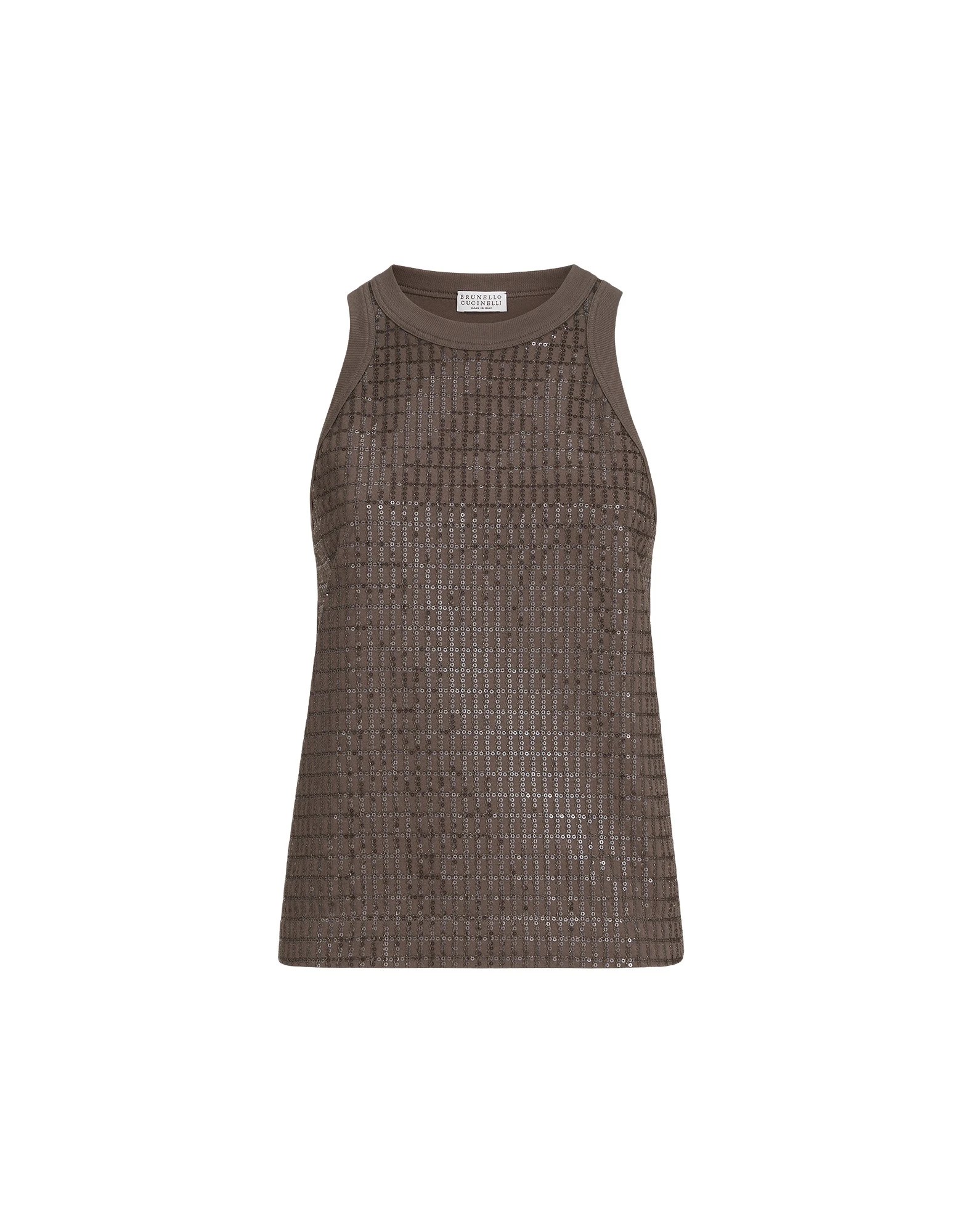 Brunello Cucinelli Dazzling Embroidery top