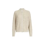Brunello Cucinelli Dazzling braids cardigan in Beige