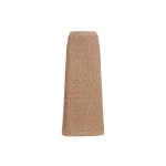 Brunello Cucinelli Dazzling braids skirt in Brown