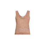 Brunello Cucinelli Dazzling cable top in Brown