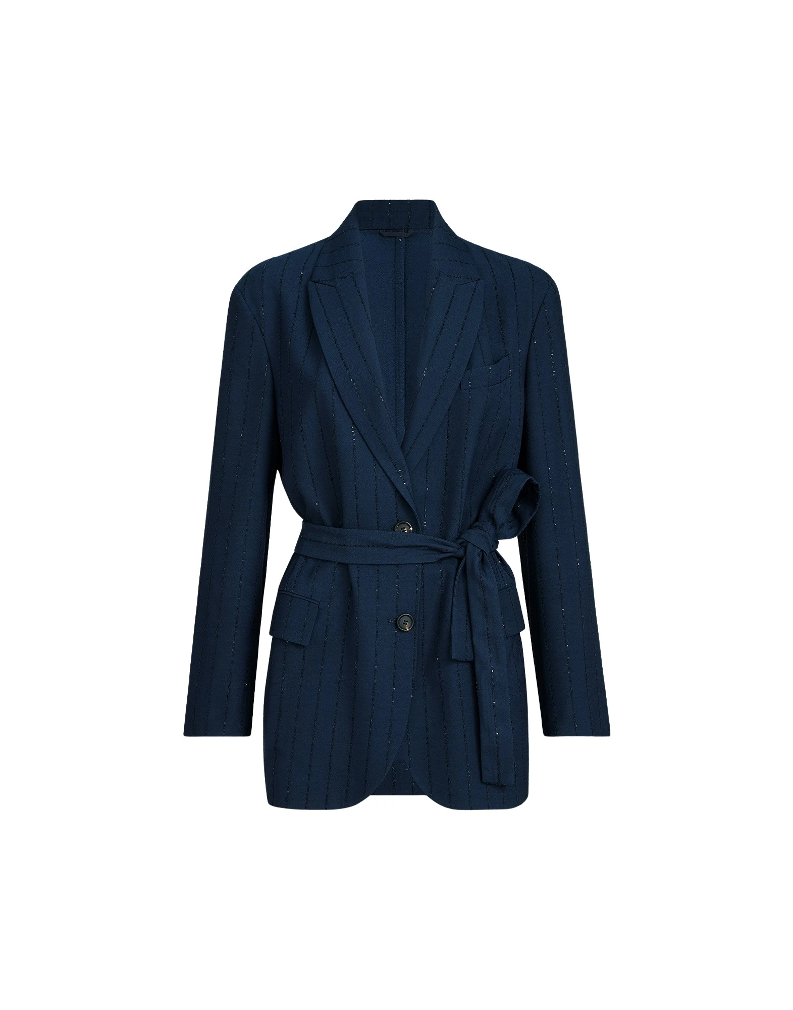 Brunello-Cucinelli-Dazzling-chalk-stripe-blazer35049_nobg Brunello Cucinelli Dazzling chalk stripe blazer