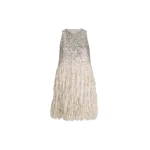 Brunello Cucinelli Dazzling dégradé mini dress in Grey