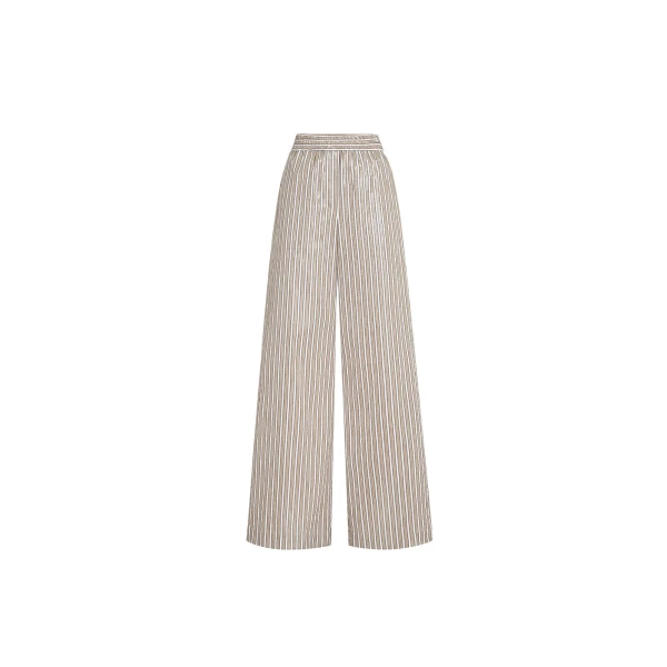 Brunello Cucinelli Dazzling stripes pyjama-style trousers