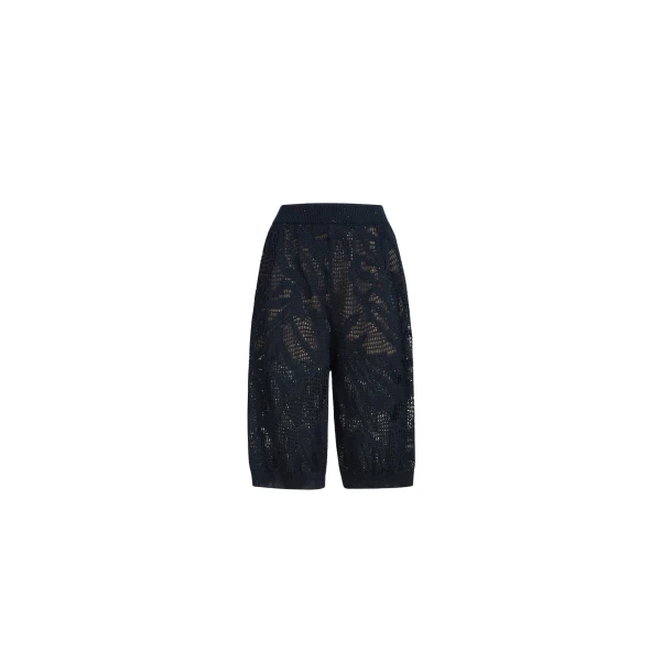 Brunello Cucinelli Dazzling water lilies Bermuda shorts