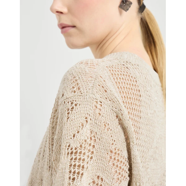 Brunello Cucinelli Dazzling water lilies mini dress, view 4