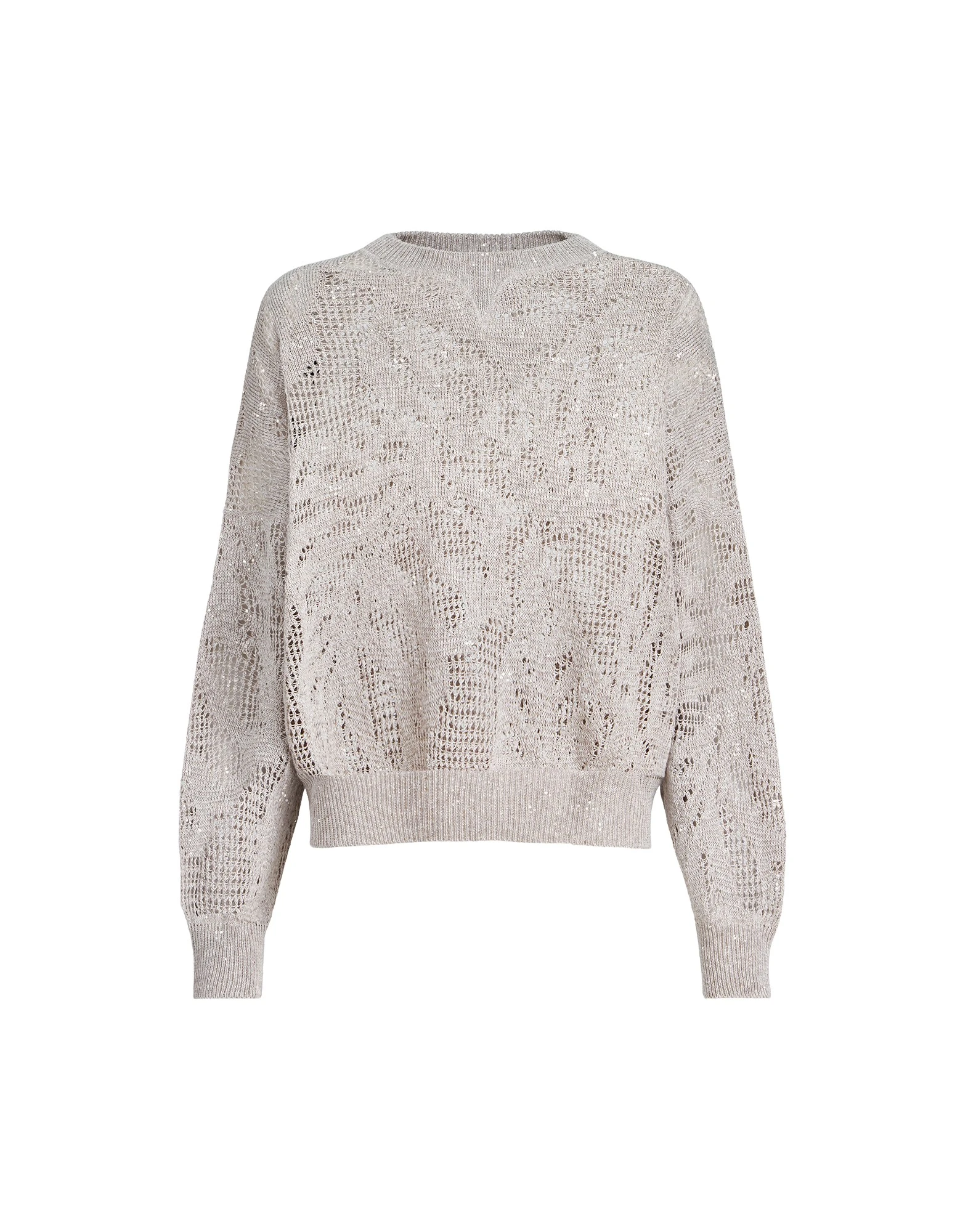 Brunello Cucinelli Dazzling water lilies sweater