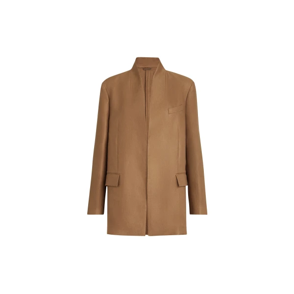 Brunello Cucinelli Diagonal blazer in Mou