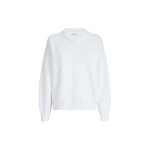Brunello Cucinelli Double knit polo shirt in White