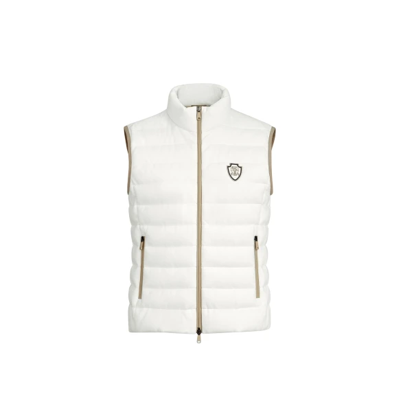 Brunello Cucinelli Down vest in White