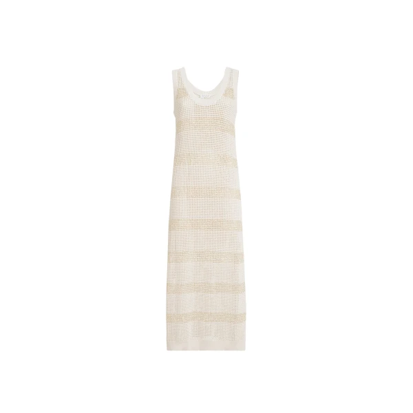 Brunello Cucinelli Dress with dazzling stripes