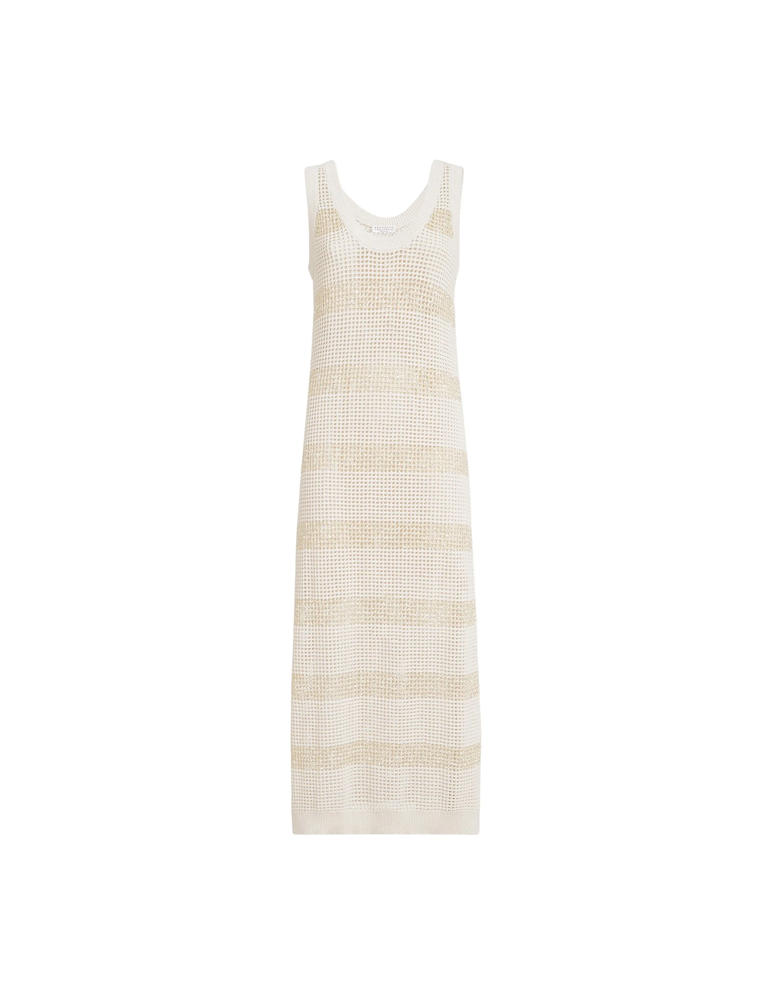 Brunello Cucinelli Dress with dazzling stripes