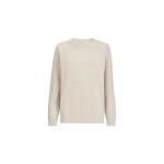 Brunello Cucinelli English rib cashmere sweater in Oat