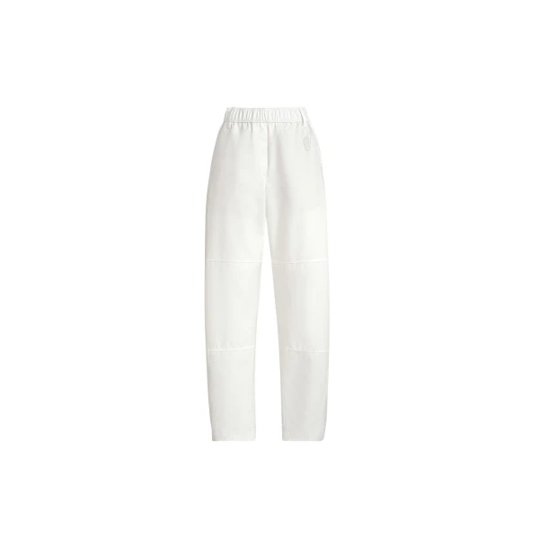 Brunello Cucinelli Ergonomic track trousers in White