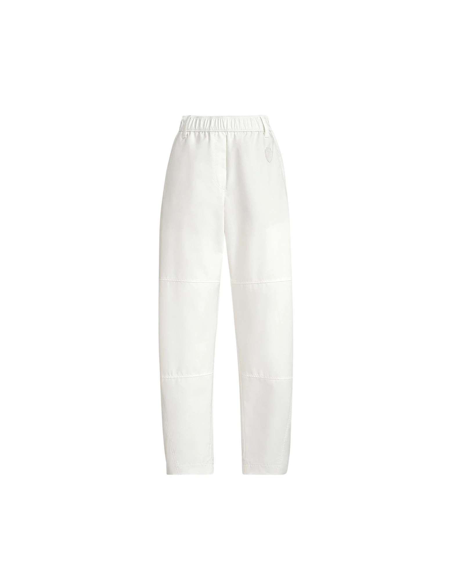 Brunello Cucinelli Ergonomic track trousers in White