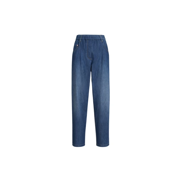 Brunello Cucinelli Five-pocket trousers in Dark Denim
