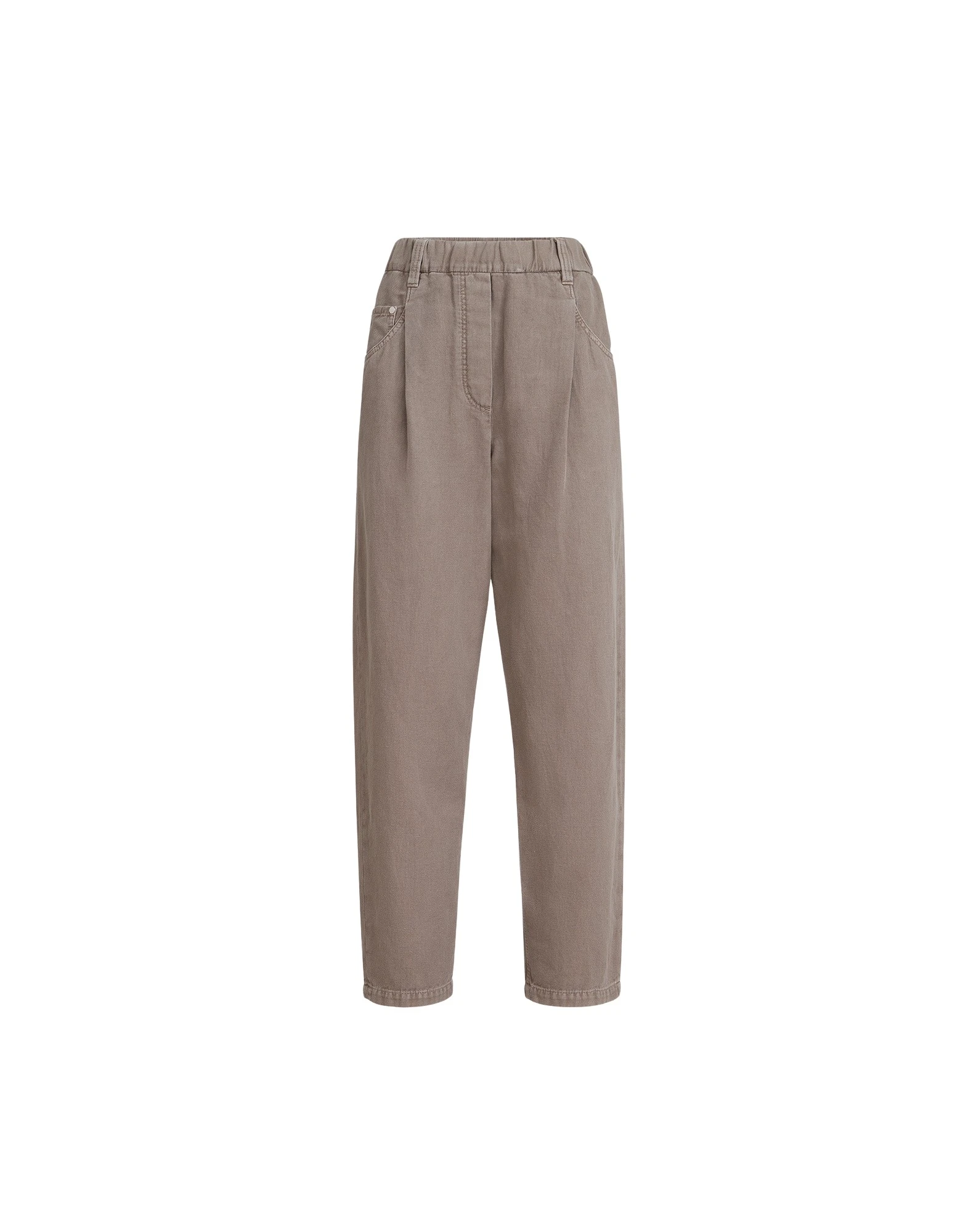 Brunello Cucinelli Five-pocket trousers in Earth