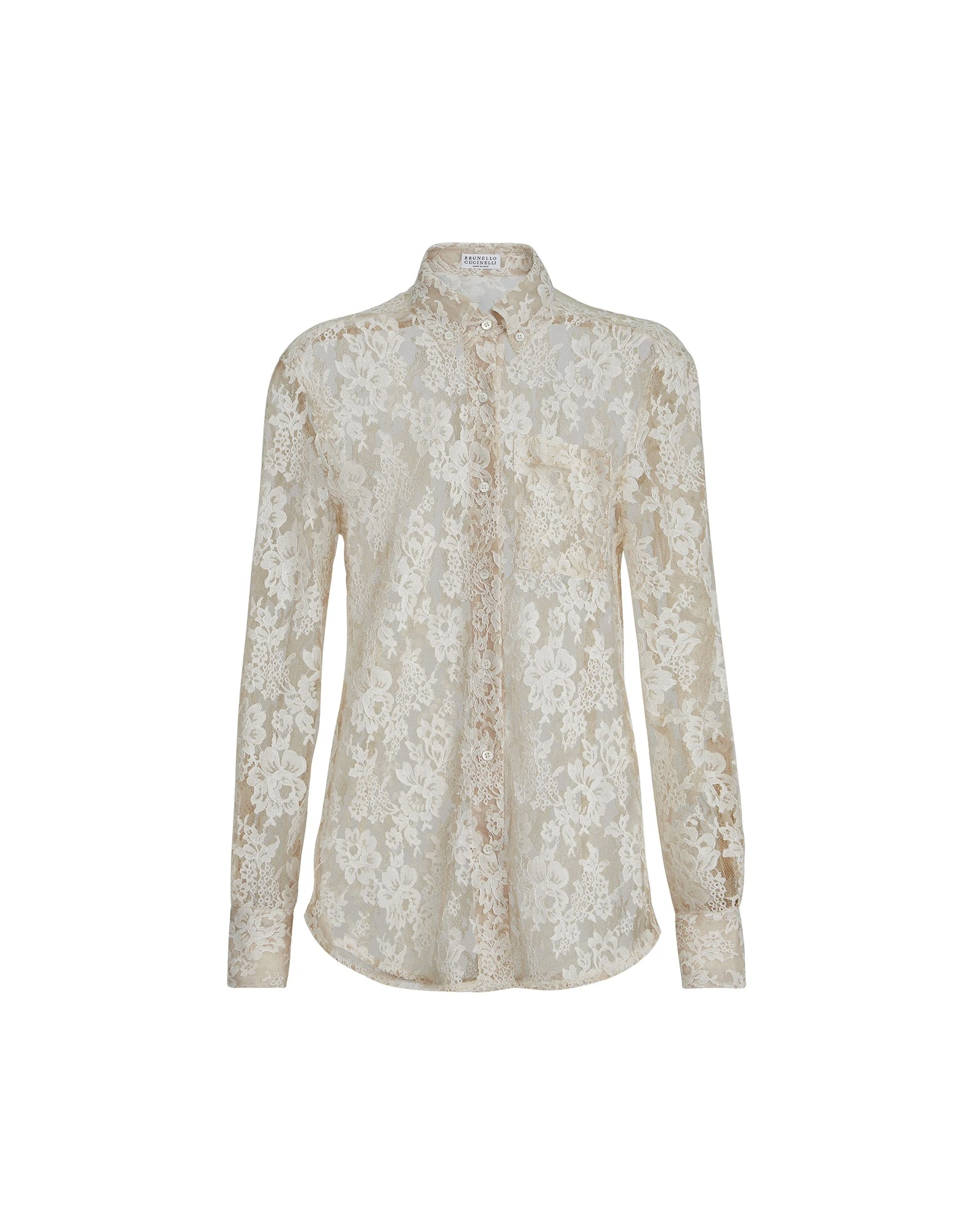 Brunello-Cucinelli-Flower-jacquard-lace-shirt12202_nobg Brunello Cucinelli Flower jacquard lace shirt