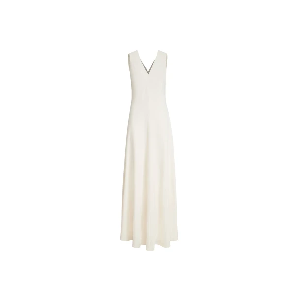 Brunello Cucinelli Fluid dress in Chalk