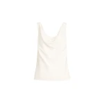 Brunello Cucinelli Fluid twill top in Ivory