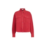 Brunello Cucinelli Garment-dyed cover shirt in Red