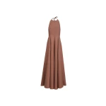 Brunello-Cucinelli-Halterneck-dress-in-Firebrick66506_nobg Brunello Cucinelli Halterneck dress in Firebrick