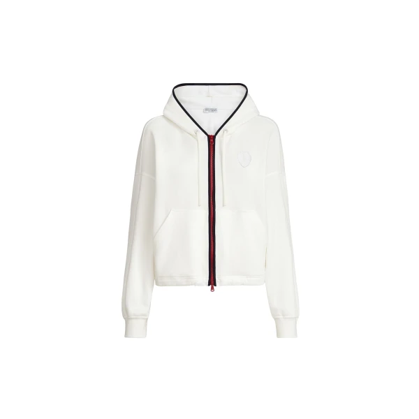 Brunello Cucinelli Hooded sweatshirt with logo Knit