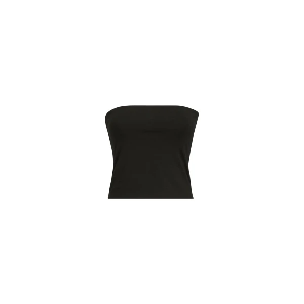 Brunello Cucinelli Jersey bandeau top in Black