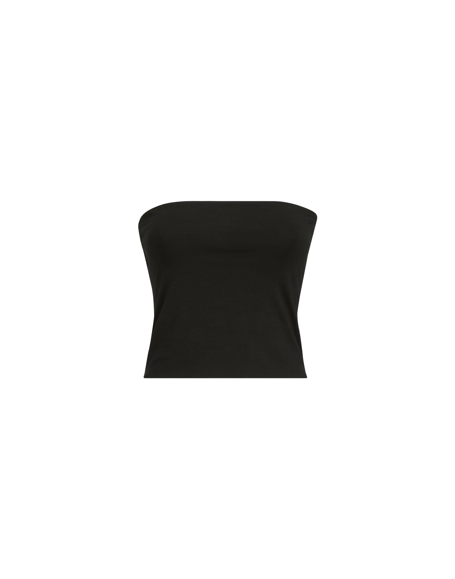 Brunello Cucinelli Jersey bandeau top in Black