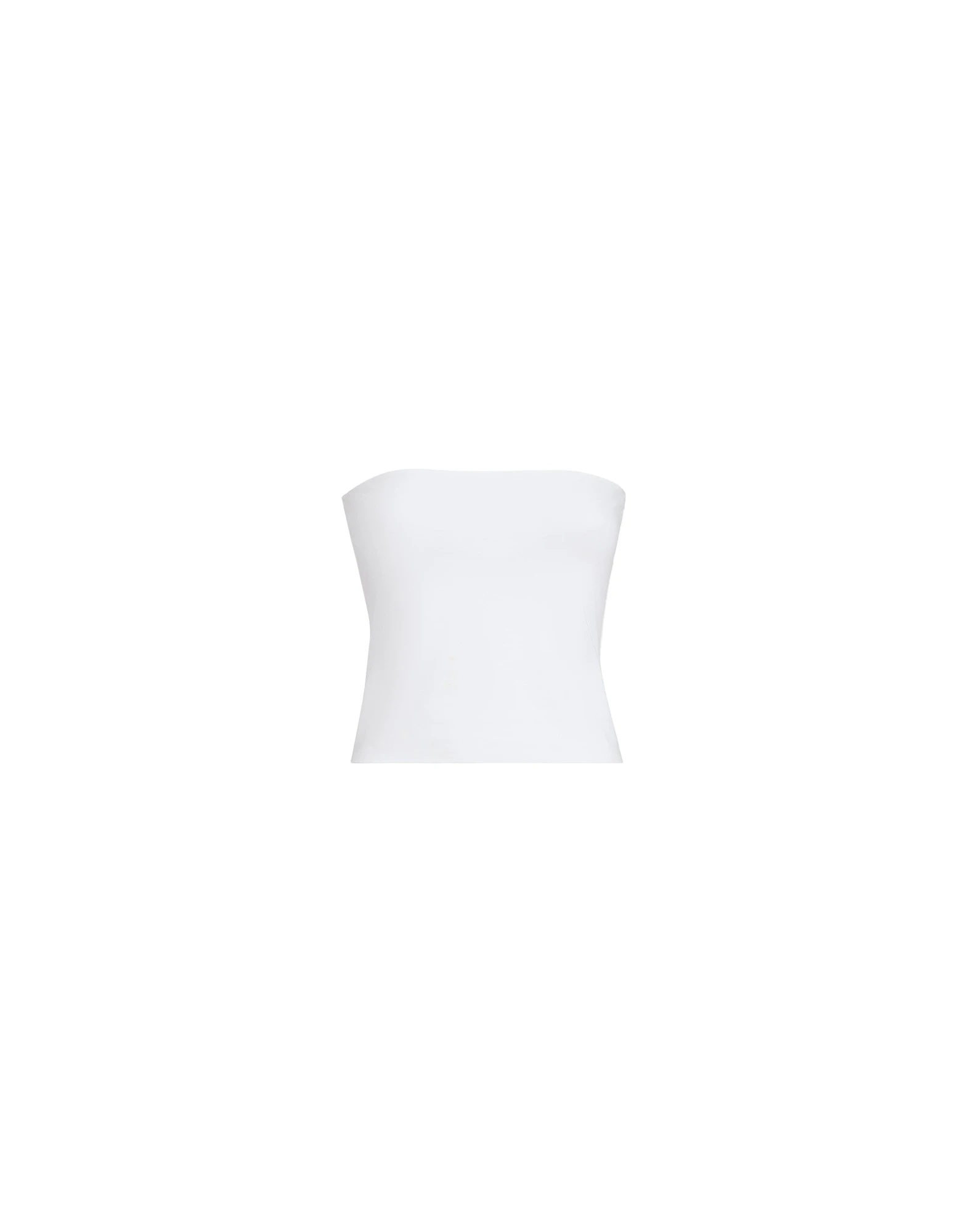 Brunello Cucinelli Jersey bandeau top in White