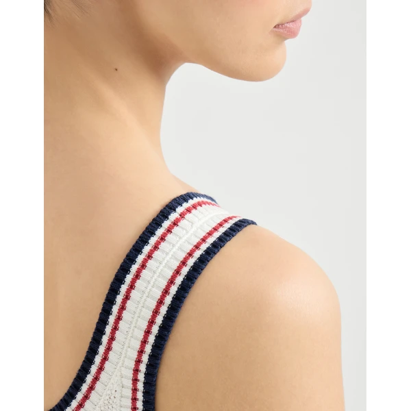 Brunello Cucinelli Knit crop top, view 4